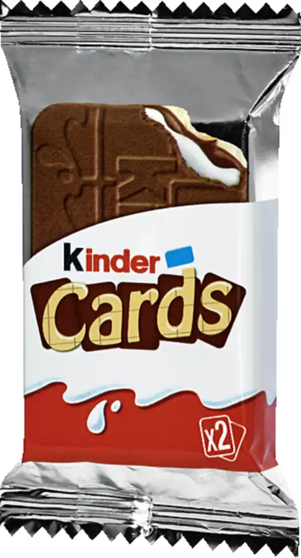 Bild 1 von Ferrero Kinder Cards 2-er Pack, 25,6 g