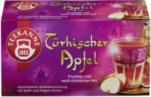 Teekanne Früchtetee "Türkischer Apfel", 55 g