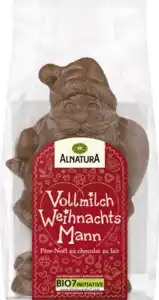 Alnatura Bio Weihnachtsmann Vollmilch, 70 g