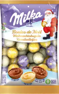 Milka Weihnachts-Kugeln Mix, 350 g