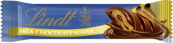 Bild 1 von Lindt Wafer Vollmilch Waffelriegel, 35 g