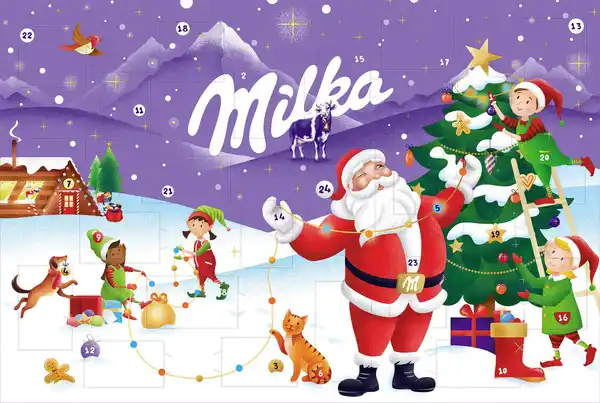 Bild 1 von Milka Adventskalender