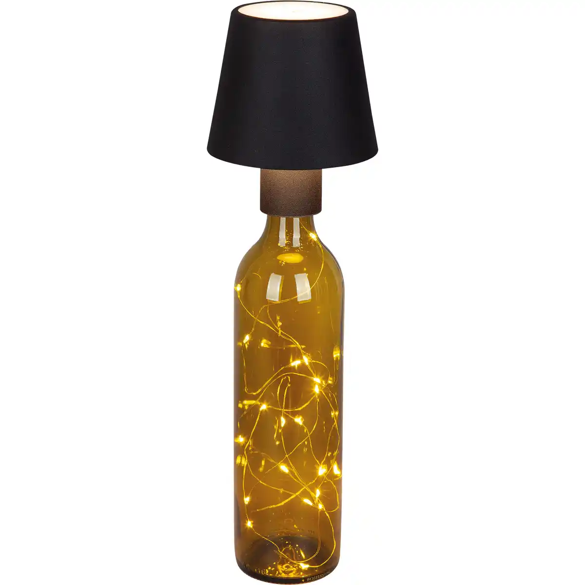 Bild 1 von toom LED-Flaschenaufsatz schwarz Ø 11 cm