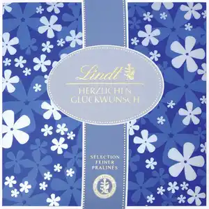 Lindt Sélection feiner Pralinés Herzlichen Glückwunsch, 80 g