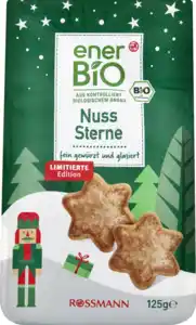 enerBiO Nuss Sterne, 125 g