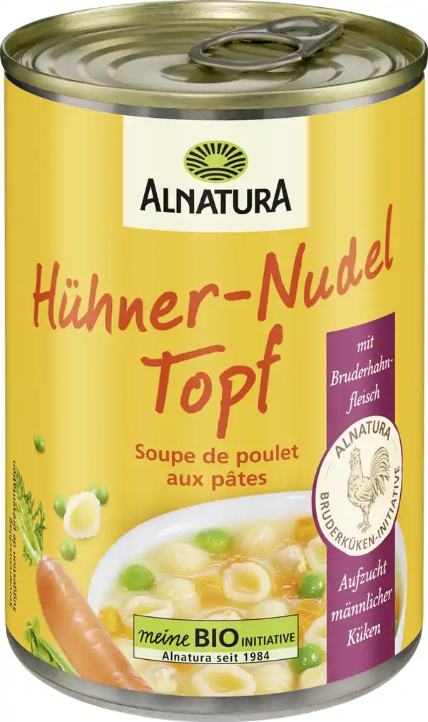 Bild 1 von Alnatura Bio Hühner-Nudel-Topf, 400 g