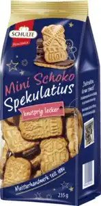 Schulte Mini Schoko-Spekulatius, 235 g