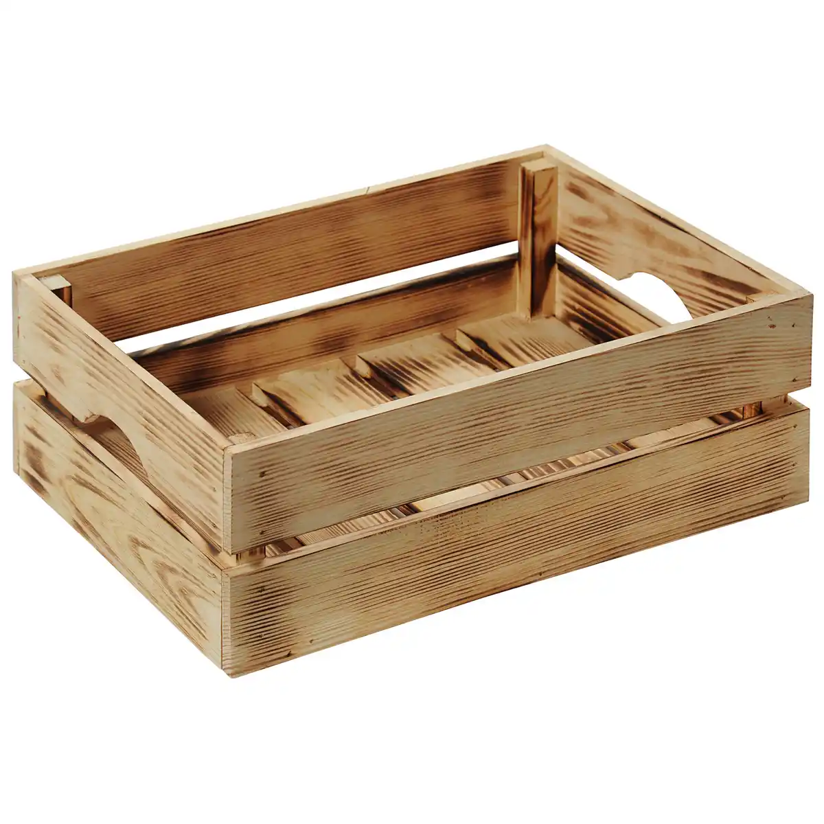 Bild 1 von Kesper Holzkiste Kiefer FSC® geflammt 40 x 30 x 15 cm