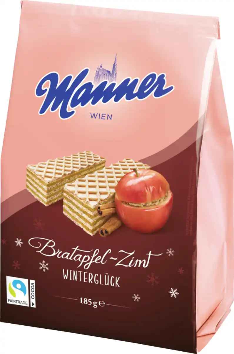 Bild 2 von Manner Bratapfel-Zimt Winterglück, 185 g