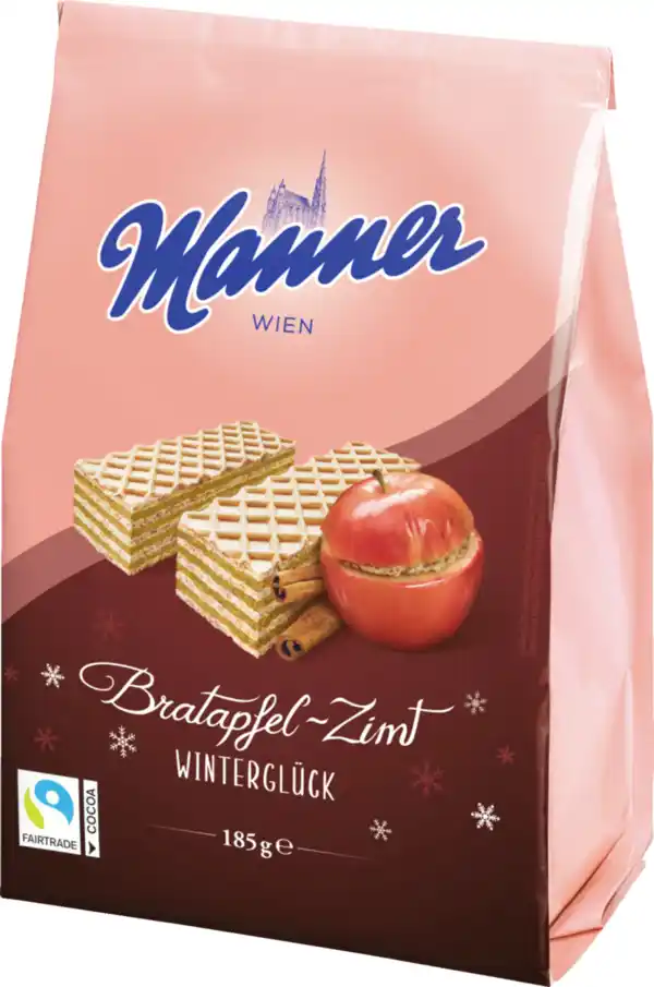 Bild 2 von Manner Bratapfel-Zimt Winterglück, 185 g