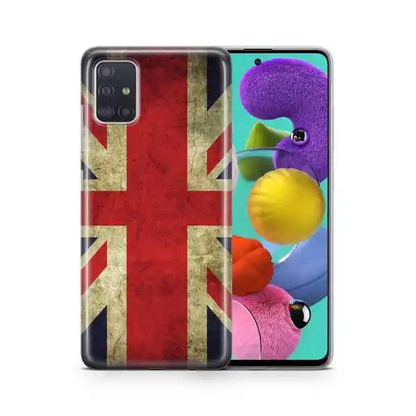 Bild 1 von Schutzhülle für Apple iPhone 11 Pro Max Motiv Handy Hülle Silikon Case Cover Neu... Apple iPhone 11 Pro Max, England Flagge