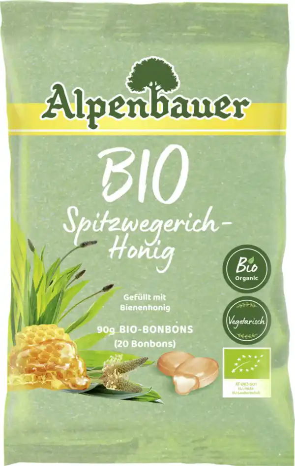 Bild 1 von Alpenbauer Bio Spitzwegerich-Honig, 90 g