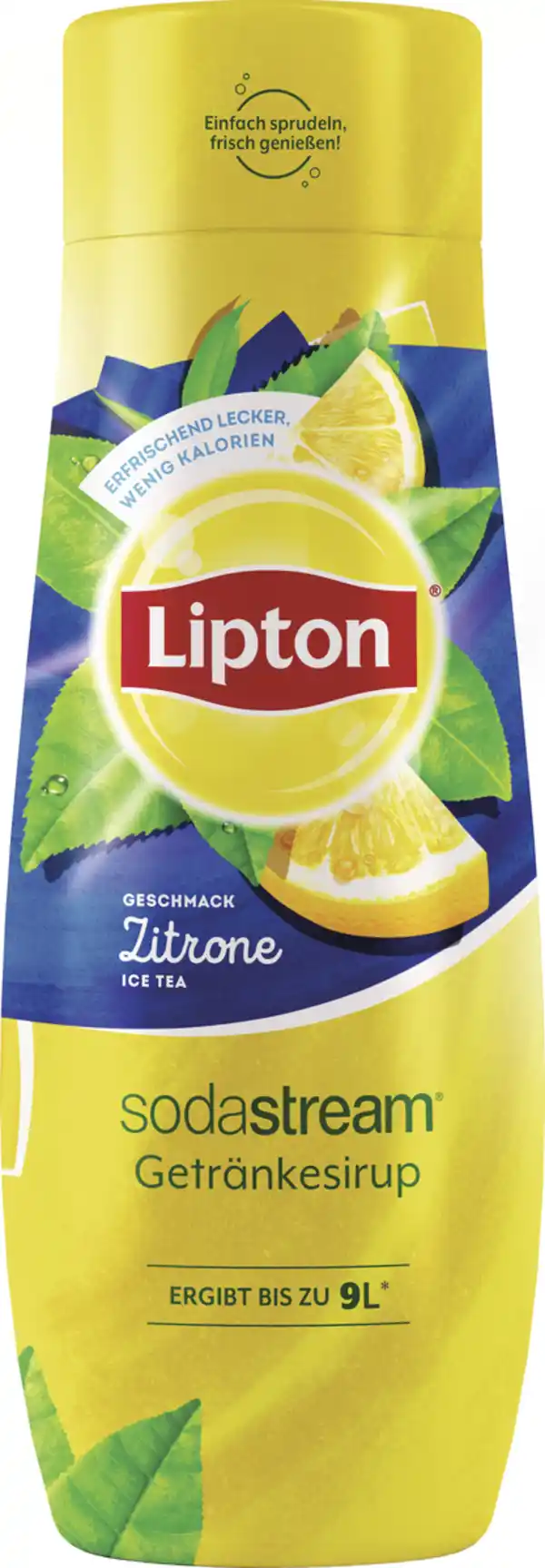 Bild 1 von SodaStream Lipton Ice Tea Zitrone Sirup, 440 ml