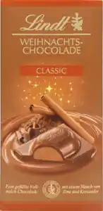 Lindt Weihnachtschokolade Classic, 100 g