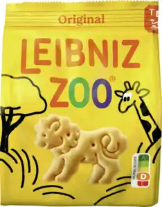 Bahlsen Original Leibniz Zoo Butterkeks, 125 g