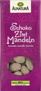 Alnatura Bio Schoko Zimt Mandeln, 100 g