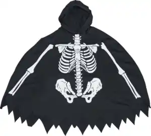 IDEENWELT Halloween Kostüm Skelett