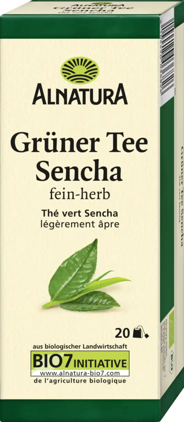 Bild 1 von Alnatura Bio Grüner Tee Sencha, 30 g