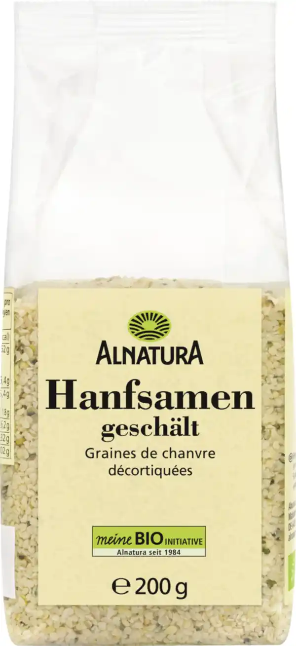 Bild 1 von Alnatura Bio Hanfsamen geschält, 200 g