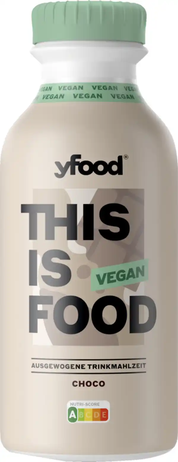 Bild 1 von YFood Vegan Choco Drink, 500 ml