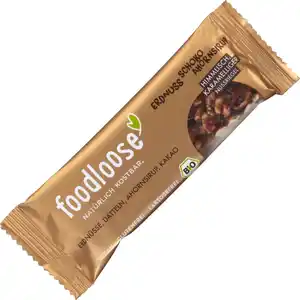 foodloose Bio Nussriegel Erdnuss/Schoko, 35 g