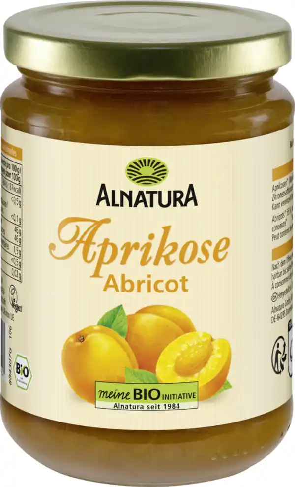 Bild 1 von Alnatura Bio Fruchtaufstrich Aprikose, 420 g