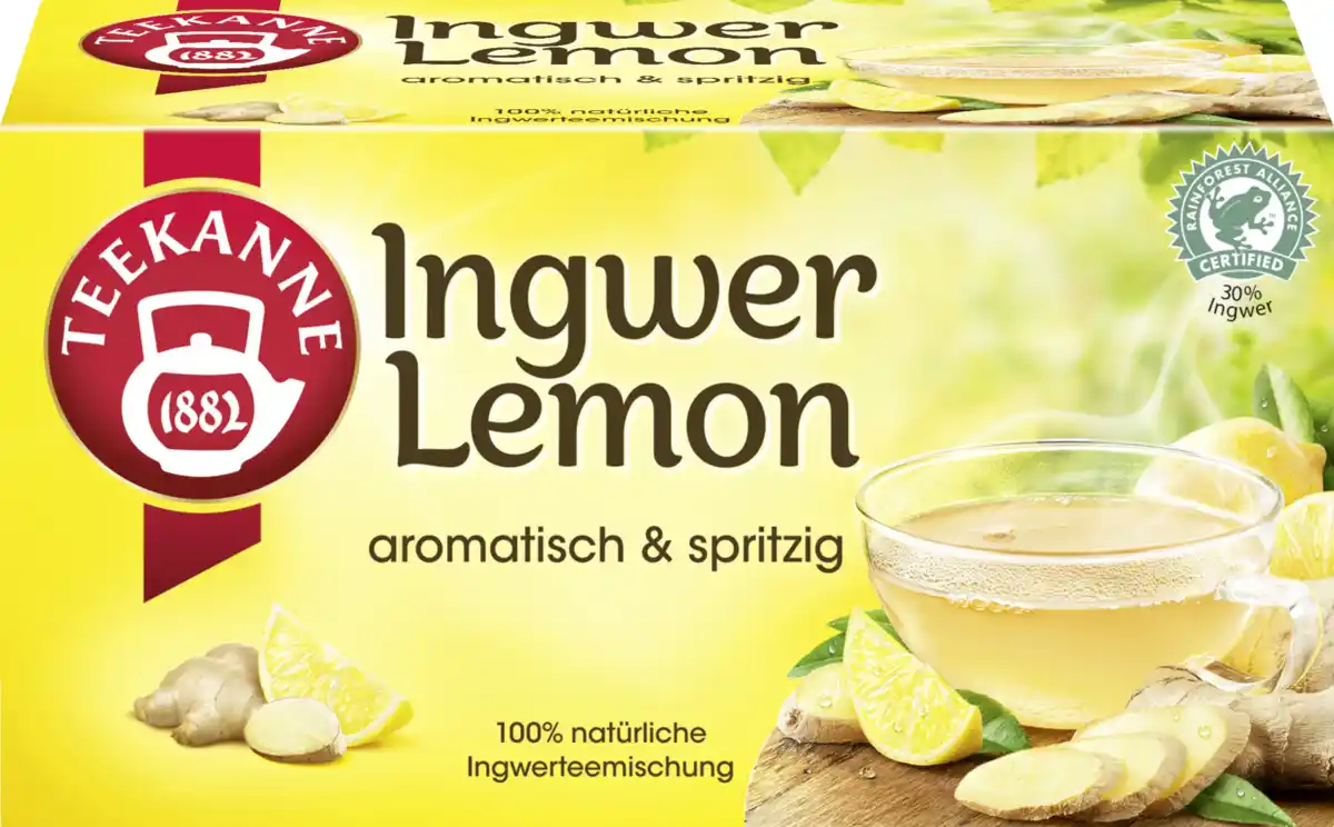 Bild 1 von Teekanne "Ingwer-Lemon", 35 g
