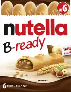 Ferrero Nutella B-ready Waffeln, 132 g