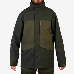 Jagdjacke Supertrack 100 strapazierfähig wasserdicht grün