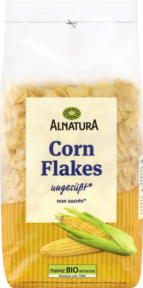 Bild 1 von Alnatura Bio Cornflakes ungesüßt, 300 g