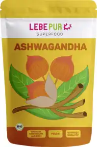 Lebepur Bio Ashwagandha Pulver, 80 g