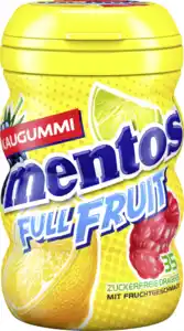 mentos Kaugummi-Dragees Full Fruit, 70 g