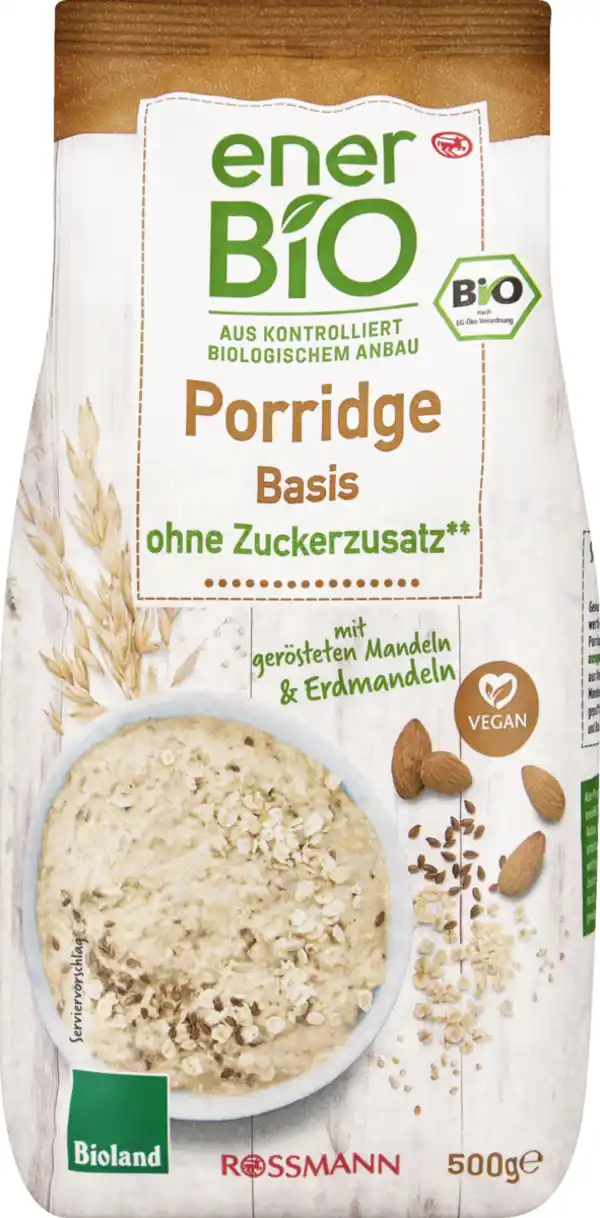 Bild 1 von enerBiO Porridge Basis Bioland, 500 g