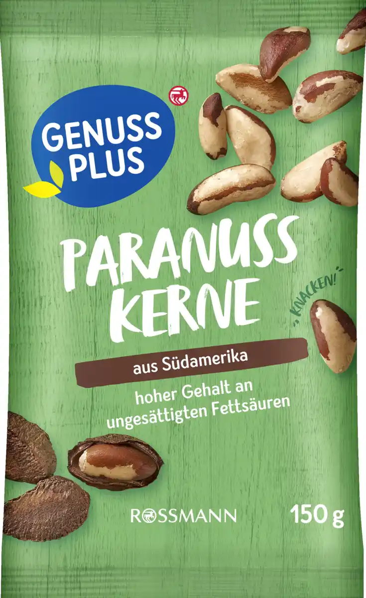 Bild 1 von GENUSS PLUS Paranusskerne, 150 g