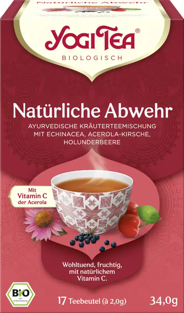 Bild 1 von Yogi Tea Bio Natürliche Abwehr Tee, 34 g