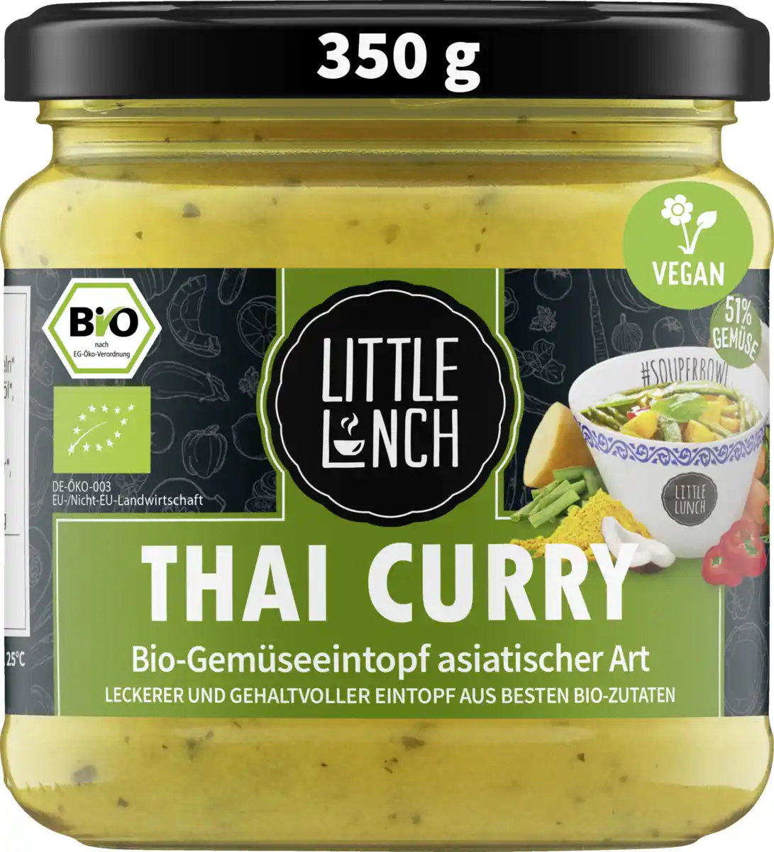 Bild 1 von Little Lunch Bio Thai Curry, 350 ml