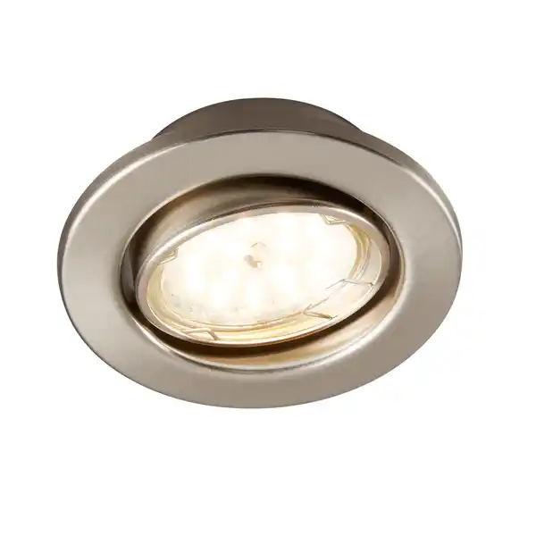 Bild 1 von toom LED-Einbauleuchte dimmbar nickelfarben 350 lm