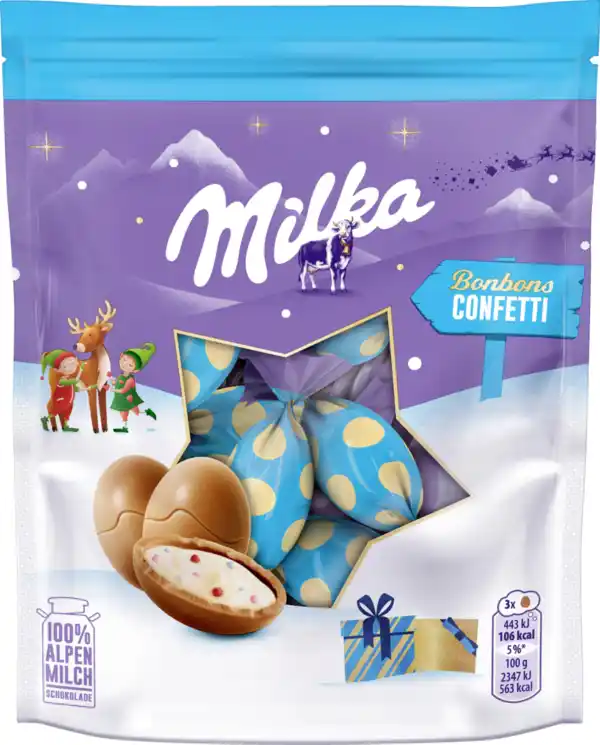 Bild 1 von Milka Bonbons Confetti, 86 g