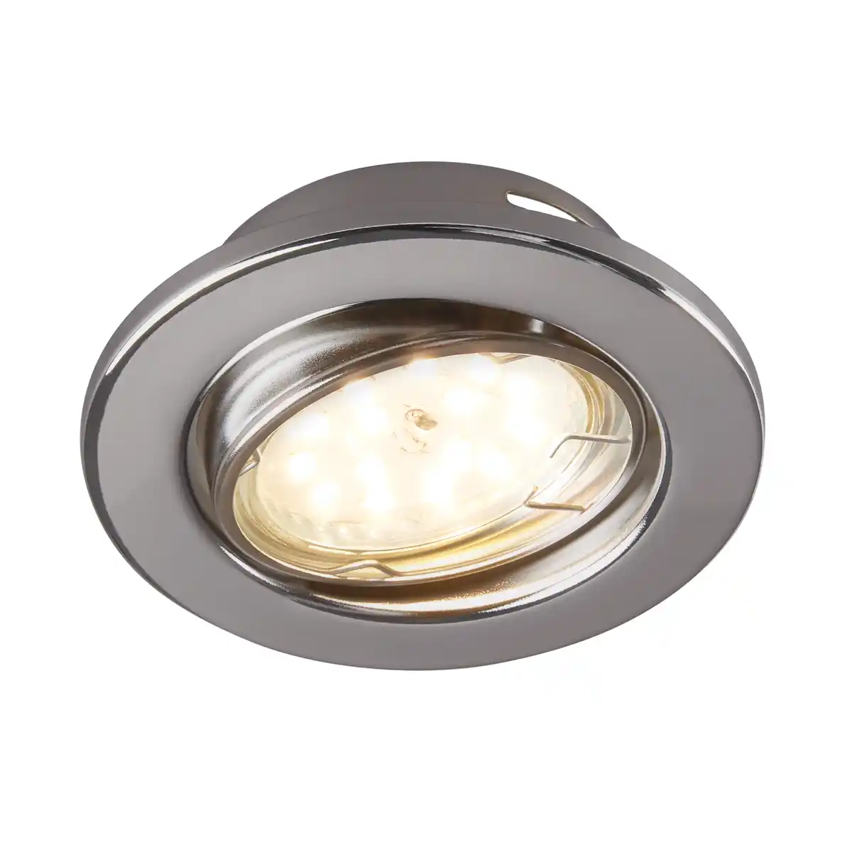 Bild 1 von toom LED-Einbauleuchte verchromt 350 lm Komplett-Set, 3 Stück