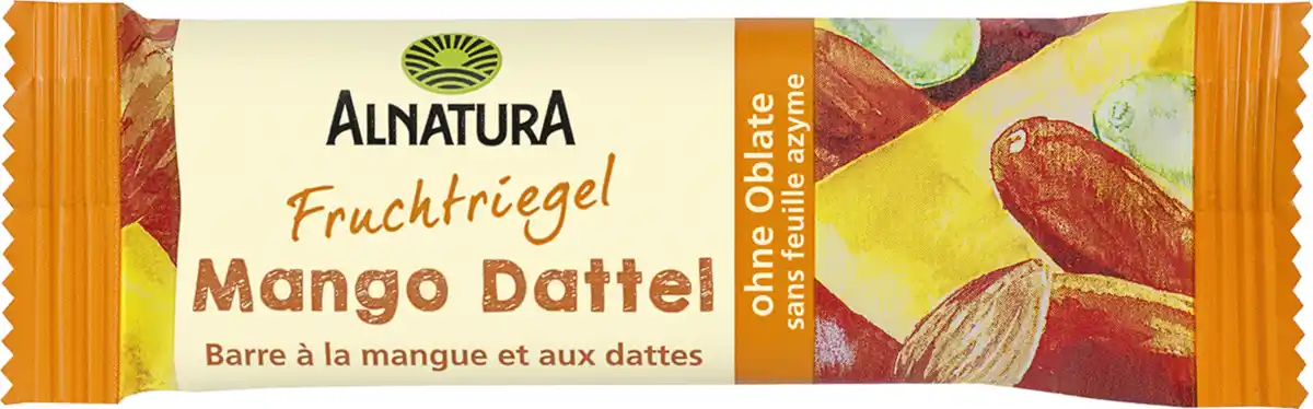 Bild 1 von Alnatura Bio Fruchtriegel Mango-Dattel, 30 g