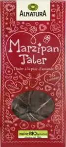 Alnatura Bio Marzipan-Taler Zartbitter, 100 g