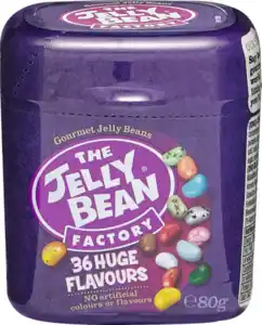 Jelly Belly The Jelly Bean Factory 36 Huge Flavours, 80 g