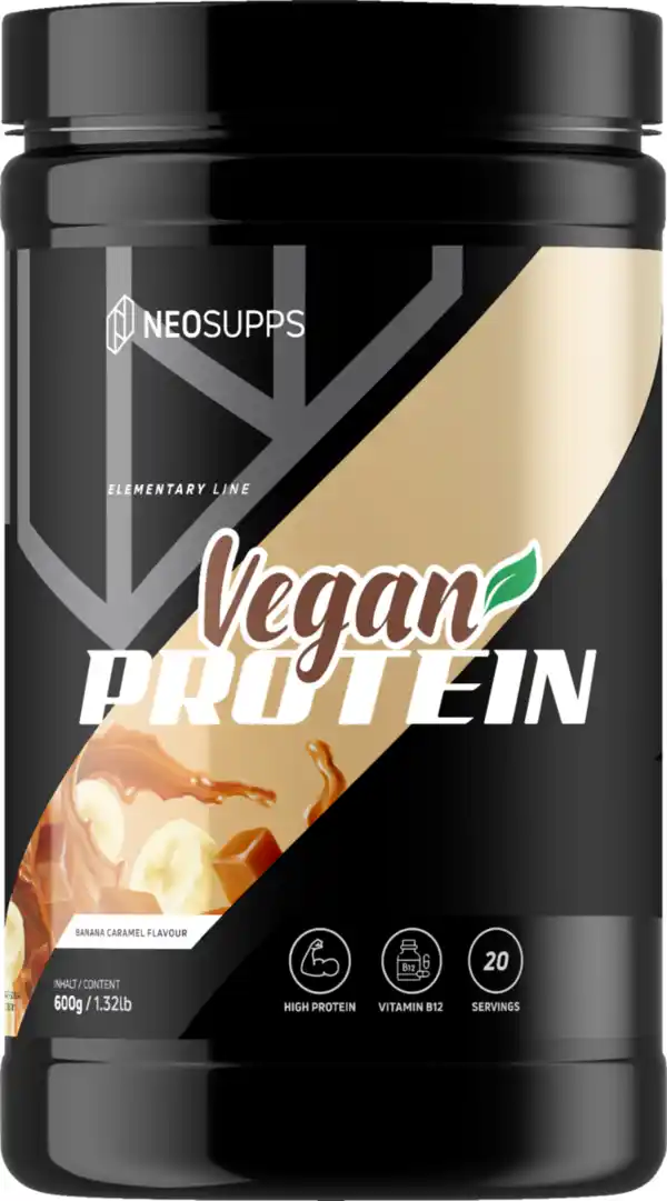 Bild 1 von Neosupps Vegan Protein Banana Caramel, 600 g