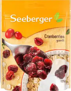 Seeberger Cranberries gesüßt, 125 g