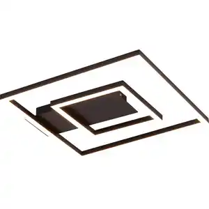 toom LED-Deckenleuchte 'Clea' schwarz 31,5 x 30 cm 21 W