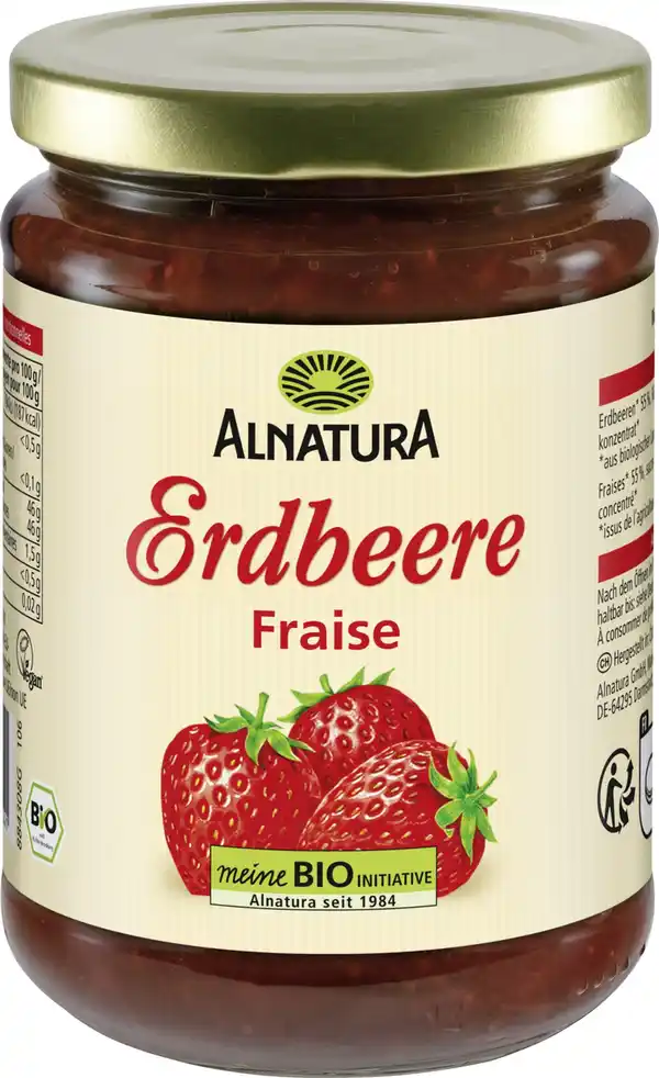 Bild 1 von Alnatura Bio Erdbeere, 420 g