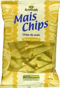 Alnatura Bio Mais Chips natur, 125 g