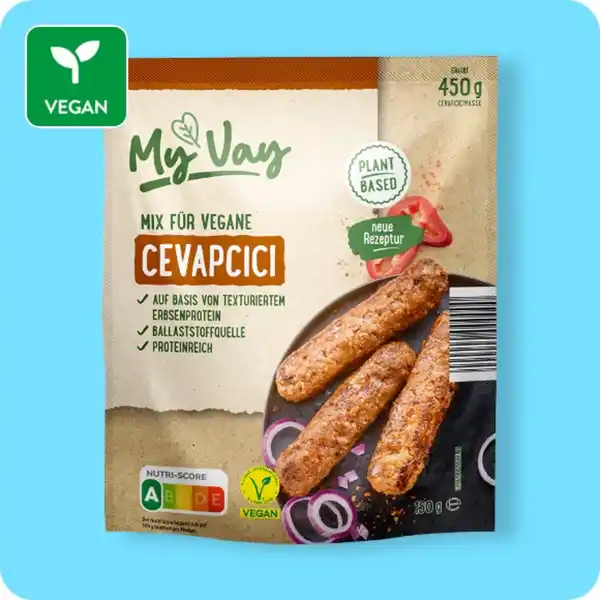 Bild 1 von MYVAY Mix für vegane Fleischalternativen, versch. Sorten