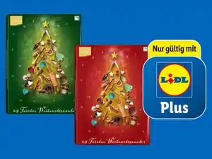 Favorina Gutschein-Adventskalender,  272 g