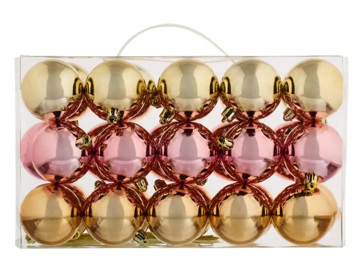 Bild 2 von LIVARNO home Christbaumschmuck Kunststoff 30er